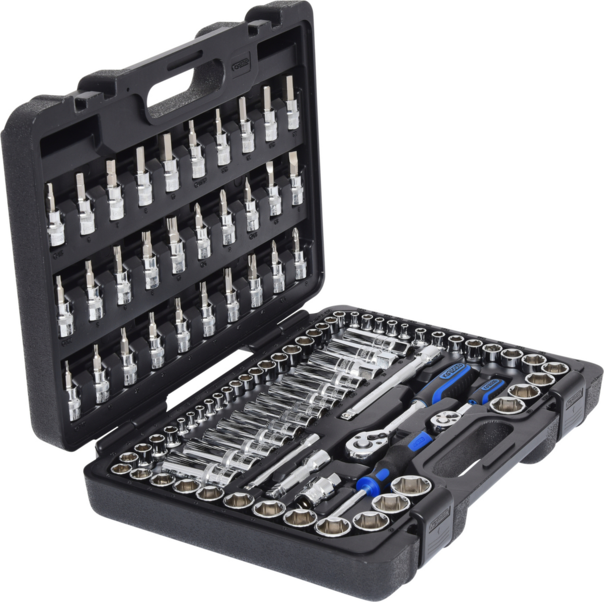 KS Tools 1/4"+3/8" CHROMEplus Steckschlüssel-Satz Standard 5 ZOOM