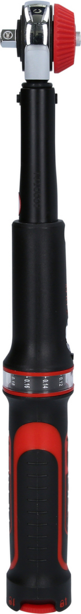 KS Tools 1/4" ERGOTORQUE®precision Ratschen-Drehmomentschlüssel Drehknopf Standard 8 ZOOM