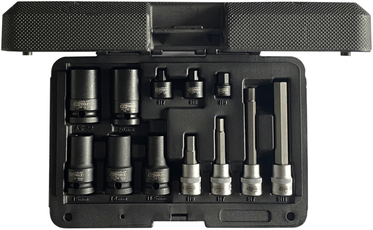 KS Tools Bremssattelverschraubung-Spezialstecknuss-Satz Standard 5 ZOOM
