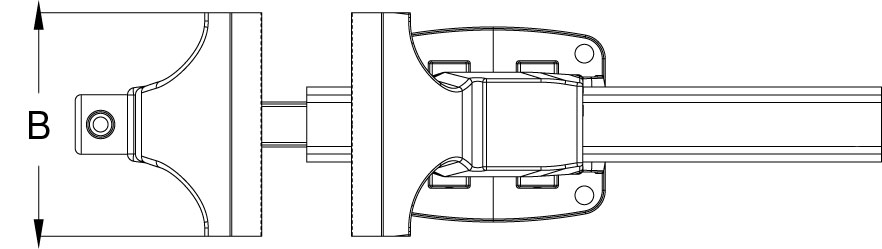 KS Tools Parallel-Schraubstock ohne Drehteller Standard 7 ZOOM