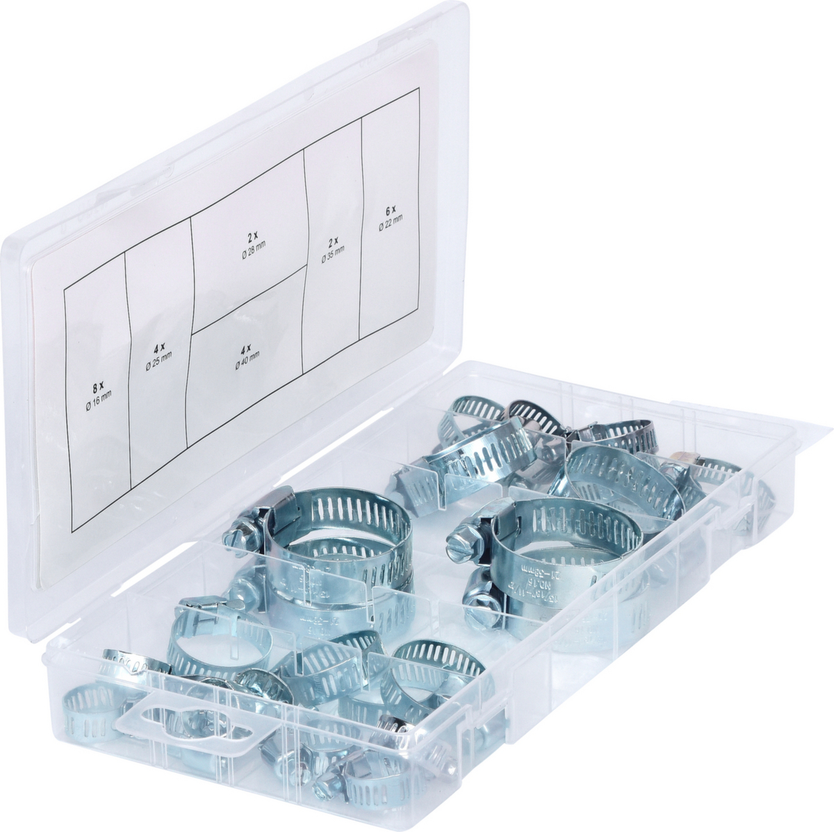 KS Tools Sortiment Schlauchschellen Standard 7 ZOOM