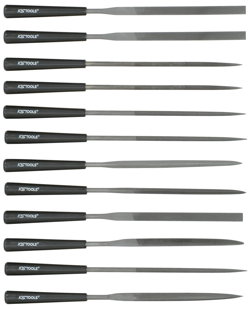 KS Tools Nadelfeilen-Satz mit Kunststoffheft Standard 7 ZOOM