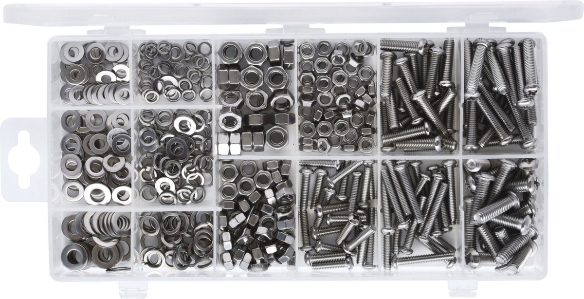 KS Tools Sortiment Linsenkopf-Maschinenschrauben Standard 8 ZOOM