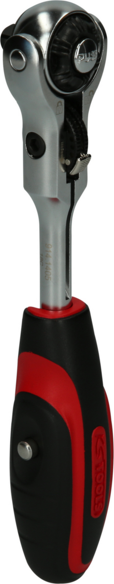 KS Tools 1/4" MODIFIX Mini-T-Griff-Schwenkkopf-Knarre Standard 9 ZOOM