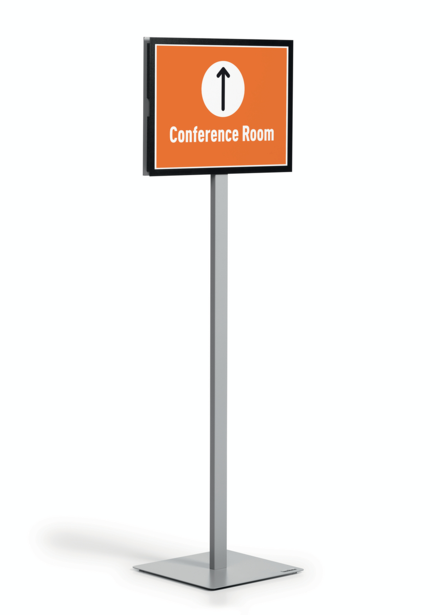 Durable Infoständer INFO STAND BASIC, Höhe x Breite x Tiefe 1402 x 323 x 305 mm Milieu 5 ZOOM