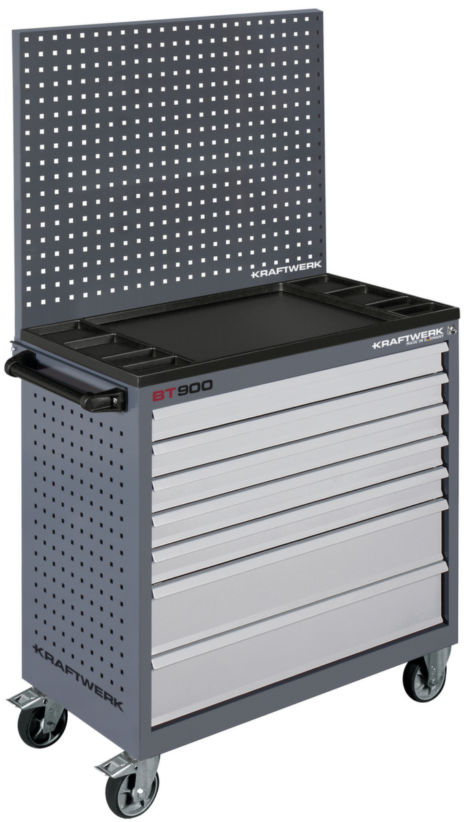 KRAFTWERK® Werkstattwagen BT900 80/40 7 Schubladen Milieu 4 ZOOM