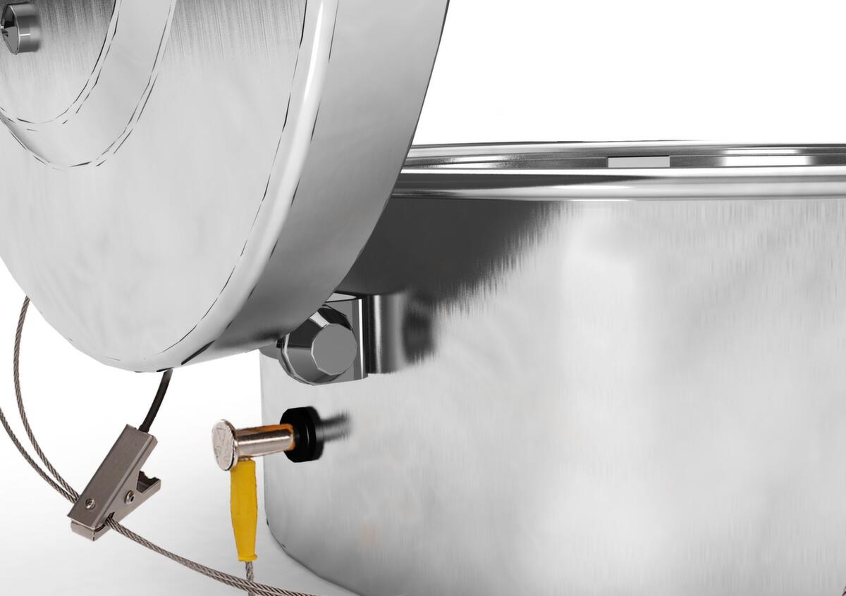 Kleinteilereiniger FALCON mit Flammsperre und Eintauchsieb Milieu 1 ZOOM