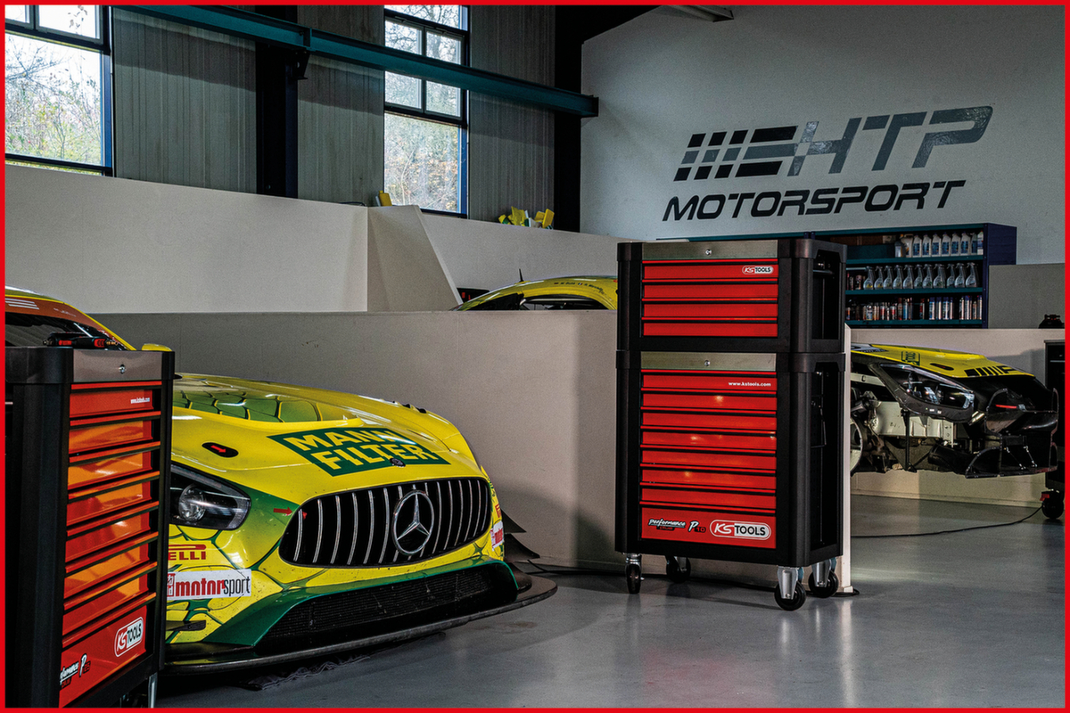 KS Tools Performanceplus Werkstattwagen-Satz P15 mit 338 Werkzeugen für 6 Schubladen Milieu 1 ZOOM