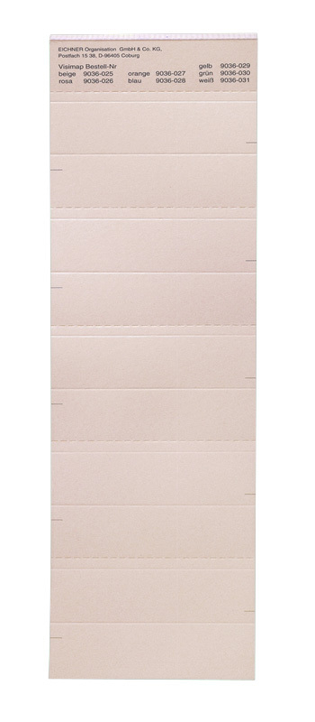 EICHNER Beschriftungsschild, beige