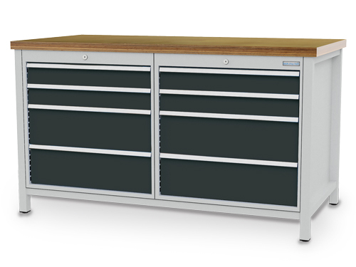 Bedrunka + Hirth Kastenwerkbank mit Multiplexplatte Standard 1 ZOOM