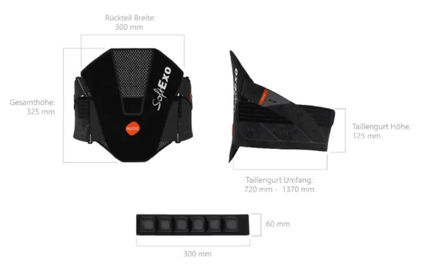 HUNIC Exoskelett SoftExo Carry basic Standard 6 ZOOM
