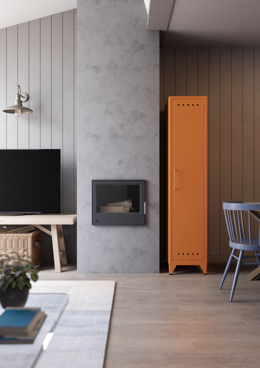 Bisley Sideboard Fern Cabby mit Kabeldurchlass und -halter Milieu 4 ZOOM